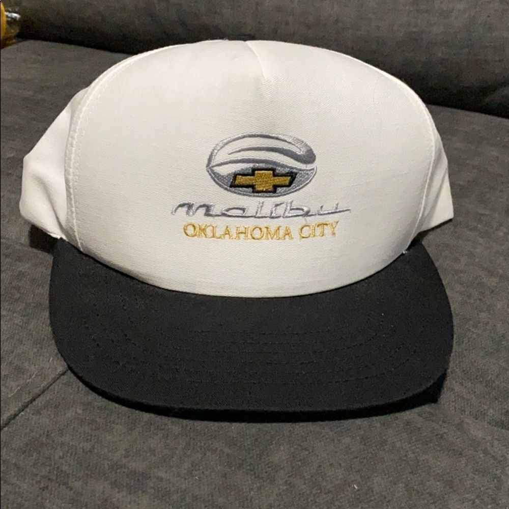 Vintage Chevy Malibu SnapBack hat made in USA NWOT